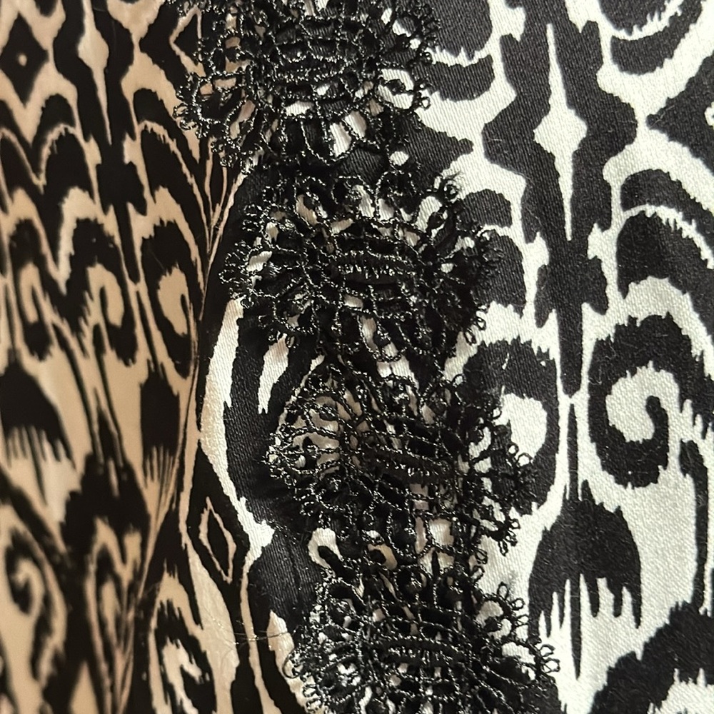 Jade‎ Melody Tam Abstract Print Black and White Dress Size XL - Picture 7 of 12